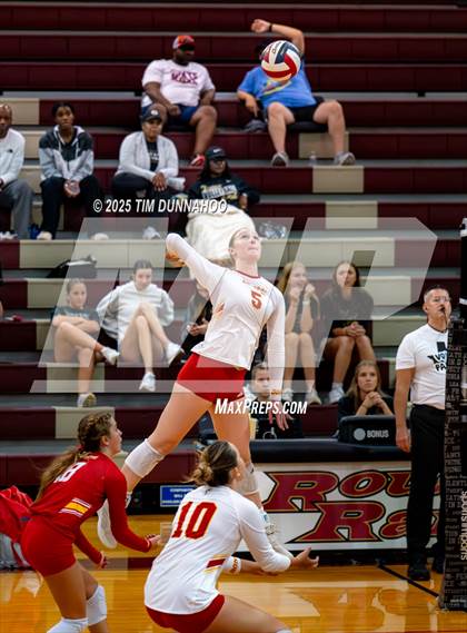 Thumbnail 1 in Cathedral Catholic vs Allen (Volleypalooza Gold Division Quarterfinal) photogallery.
