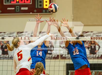 Thumbnail 2 in Cathedral Catholic vs Allen (Volleypalooza Gold Division Quarterfinal) photogallery.