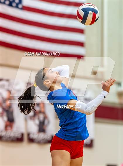 Thumbnail 2 in Cathedral Catholic vs Allen (Volleypalooza Gold Division Quarterfinal) photogallery.