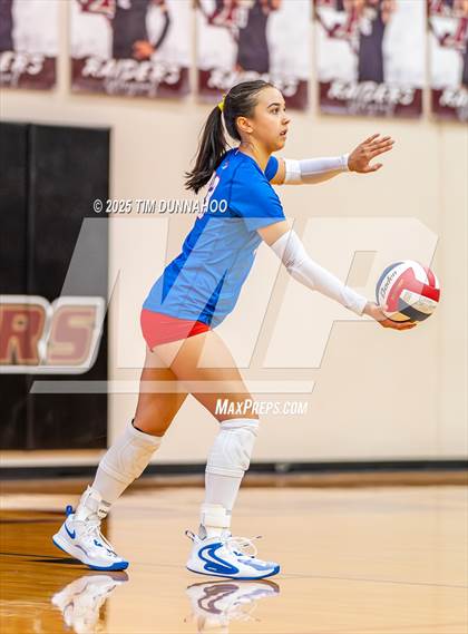 Thumbnail 1 in Cathedral Catholic vs Allen (Volleypalooza Gold Division Quarterfinal) photogallery.
