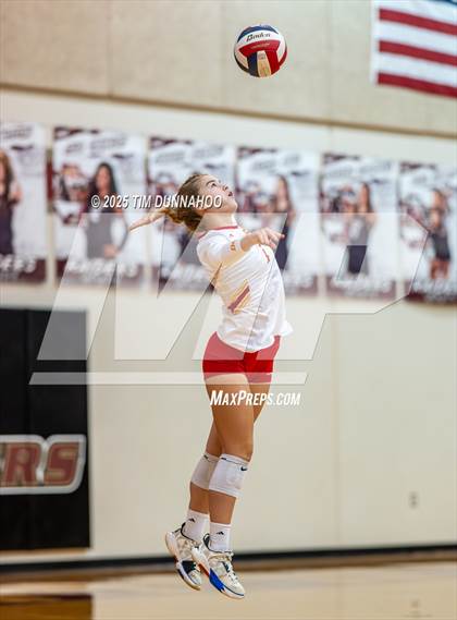 Thumbnail 2 in Cathedral Catholic vs Allen (Volleypalooza Gold Division Quarterfinal) photogallery.