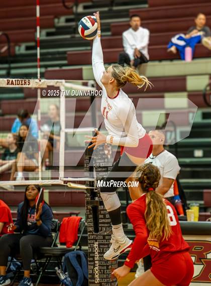 Thumbnail 2 in Cathedral Catholic vs Allen (Volleypalooza Gold Division Quarterfinal) photogallery.
