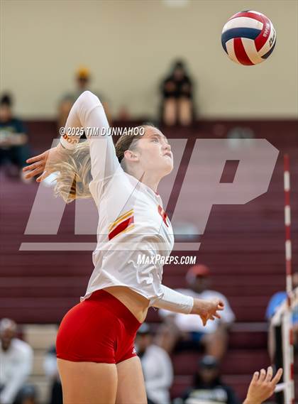 Thumbnail 2 in Cathedral Catholic vs Allen (Volleypalooza Gold Division Quarterfinal) photogallery.