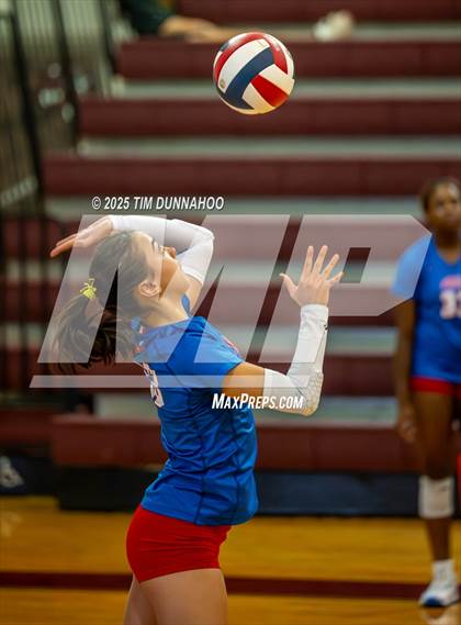 Thumbnail 2 in Cathedral Catholic vs Allen (Volleypalooza Gold Division Quarterfinal) photogallery.