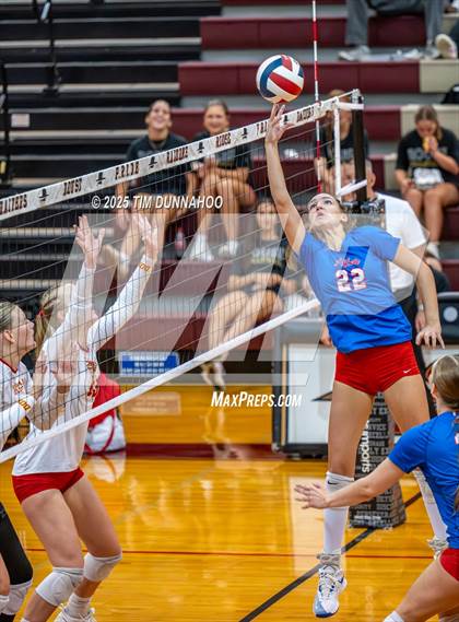 Thumbnail 1 in Cathedral Catholic vs Allen (Volleypalooza Gold Division Quarterfinal) photogallery.