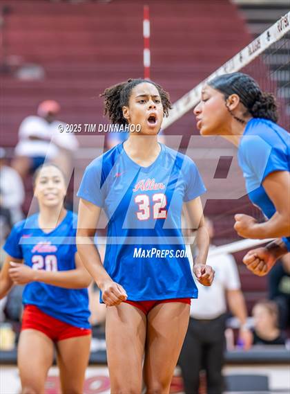 Thumbnail 2 in Cathedral Catholic vs Allen (Volleypalooza Gold Division Quarterfinal) photogallery.