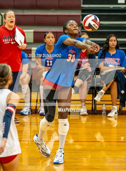 Thumbnail 3 in Cathedral Catholic vs Allen (Volleypalooza Gold Division Quarterfinal) photogallery.