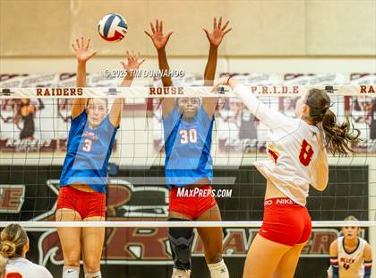 Thumbnail 1 in Cathedral Catholic vs Allen (Volleypalooza Gold Division Quarterfinal) photogallery.