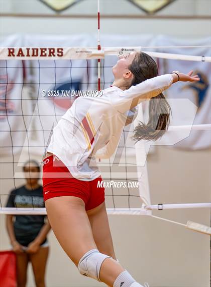 Thumbnail 1 in Cathedral Catholic vs Allen (Volleypalooza Gold Division Quarterfinal) photogallery.
