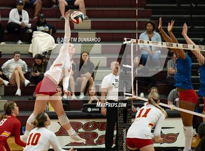 Thumbnail 2 in Cathedral Catholic vs Allen (Volleypalooza Gold Division Quarterfinal) photogallery.