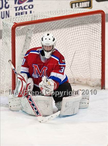 Thumbnail 1 in Mount St. Charles vs LaSalle (RIIL Division I Finals, Game 2) photogallery.