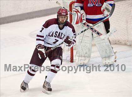 Thumbnail 2 in Mount St. Charles vs LaSalle (RIIL Division I Finals, Game 2) photogallery.