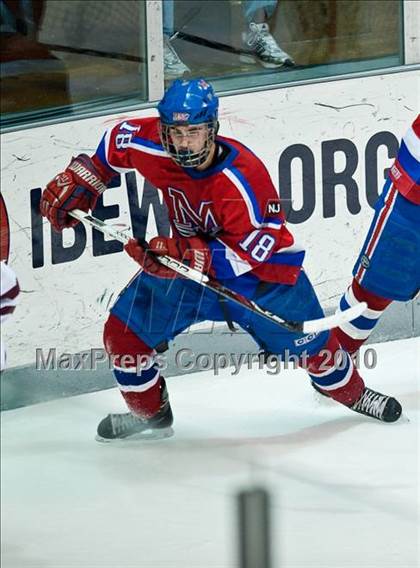 Thumbnail 1 in Mount St. Charles vs LaSalle (RIIL Division I Finals, Game 2) photogallery.
