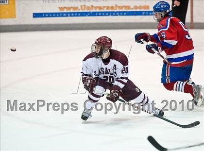 Thumbnail 3 in Mount St. Charles vs LaSalle (RIIL Division I Finals, Game 2) photogallery.