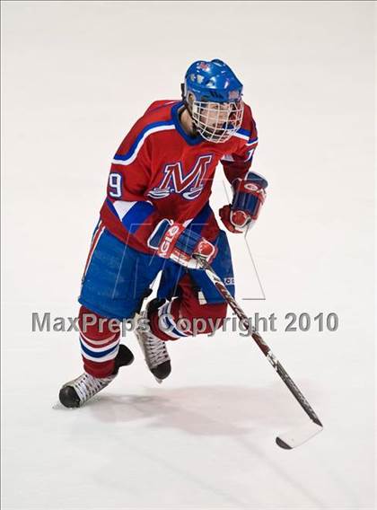 Thumbnail 3 in Mount St. Charles vs LaSalle (RIIL Division I Finals, Game 2) photogallery.