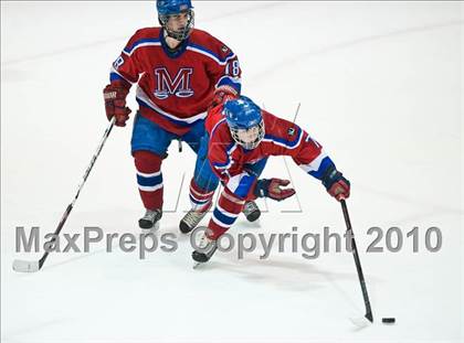 Thumbnail 3 in Mount St. Charles vs LaSalle (RIIL Division I Finals, Game 2) photogallery.
