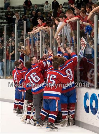 Thumbnail 3 in Mount St. Charles vs LaSalle (RIIL Division I Finals, Game 2) photogallery.