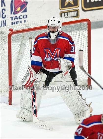Thumbnail 1 in Mount St. Charles vs LaSalle (RIIL Division I Finals, Game 2) photogallery.