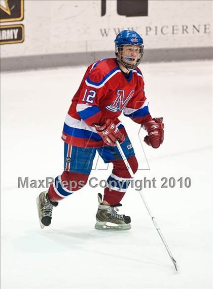Thumbnail 2 in Mount St. Charles vs LaSalle (RIIL Division I Finals, Game 2) photogallery.