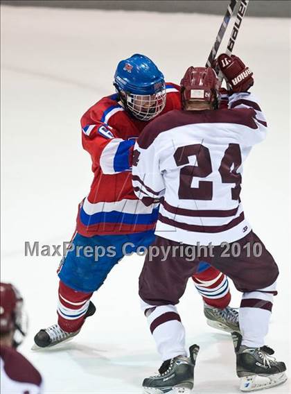 Thumbnail 1 in Mount St. Charles vs LaSalle (RIIL Division I Finals, Game 2) photogallery.