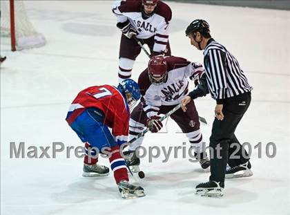 Thumbnail 2 in Mount St. Charles vs LaSalle (RIIL Division I Finals, Game 2) photogallery.