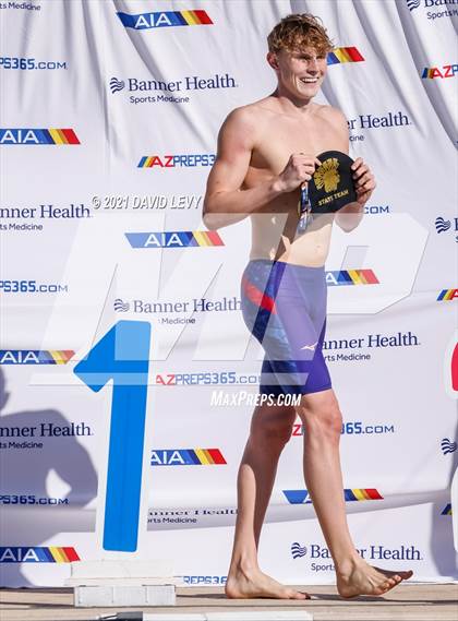 Thumbnail 2 in AIA D2 Swim Finals photogallery.