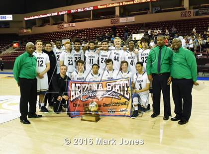 Thumbnail 1 in Phoenix Country Day vs. Yuma Catholic (AIA D4 Final Award Photos) photogallery.