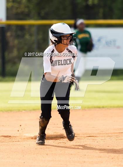 Thumbnail 2 in Amelia County vs Havelock (DH Conley Easter Tournament) photogallery.