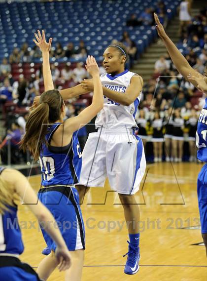 Thumbnail 1 in Capital Christian vs Brookside Christian (CIF SJS D5 Final) photogallery.