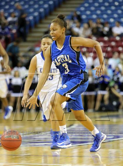 Thumbnail 3 in Capital Christian vs Brookside Christian (CIF SJS D5 Final) photogallery.