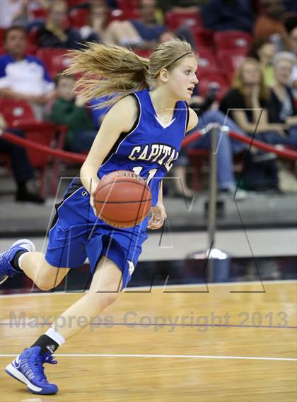 Thumbnail 3 in Capital Christian vs Brookside Christian (CIF SJS D5 Final) photogallery.