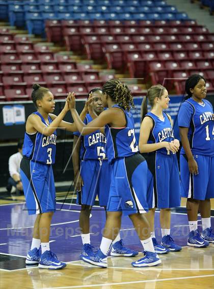 Thumbnail 3 in Capital Christian vs Brookside Christian (CIF SJS D5 Final) photogallery.