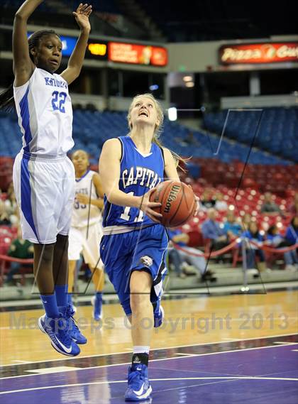 Thumbnail 3 in Capital Christian vs Brookside Christian (CIF SJS D5 Final) photogallery.