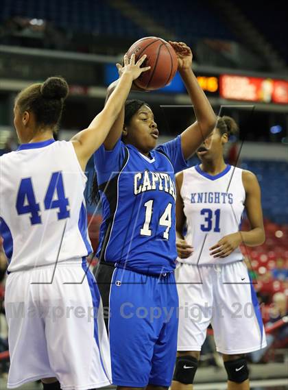 Thumbnail 2 in Capital Christian vs Brookside Christian (CIF SJS D5 Final) photogallery.