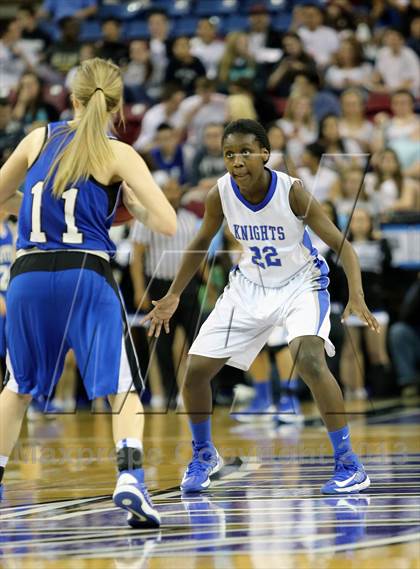 Thumbnail 3 in Capital Christian vs Brookside Christian (CIF SJS D5 Final) photogallery.