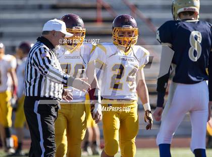 Thumbnail 1 in Elk County Catholic vs Clarion-Limestone (PIAA D9 A Semifinals) photogallery.