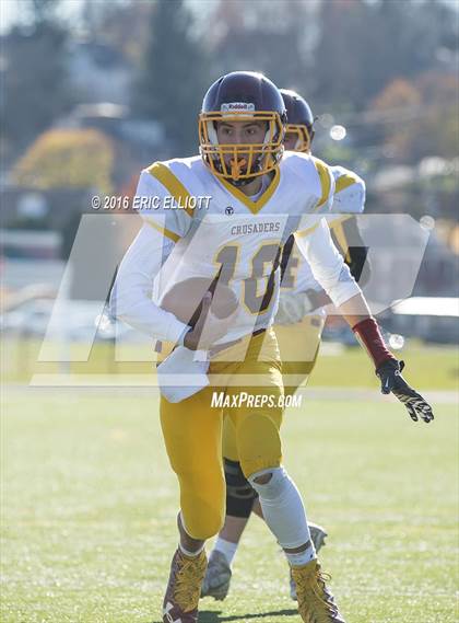 Thumbnail 3 in Elk County Catholic vs Clarion-Limestone (PIAA D9 A Semifinals) photogallery.