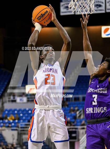 Thumbnail 1 in Bishop Gorman vs. Spanish Springs (NIAA State 5A Semifinal) photogallery.