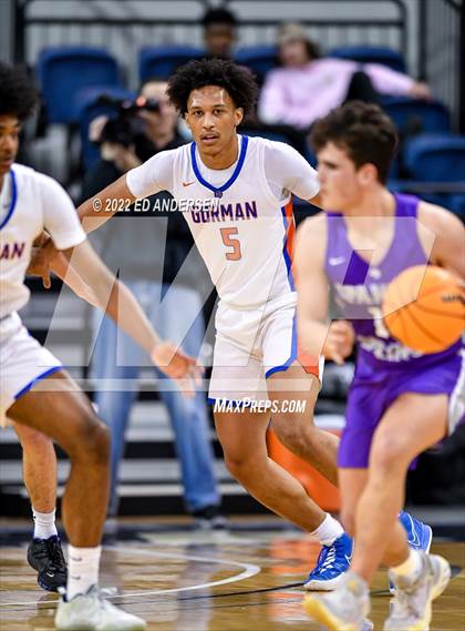 Thumbnail 2 in Bishop Gorman vs. Spanish Springs (NIAA State 5A Semifinal) photogallery.