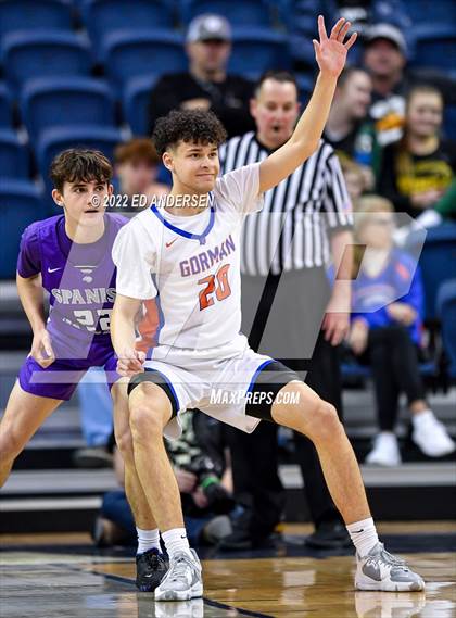 Thumbnail 1 in Bishop Gorman vs. Spanish Springs (NIAA State 5A Semifinal) photogallery.