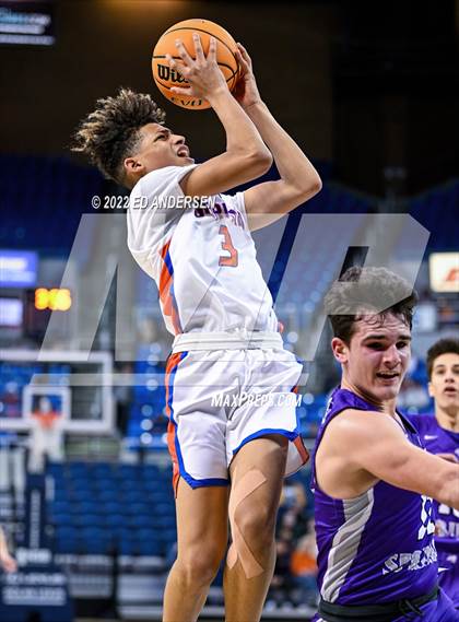 Thumbnail 1 in Bishop Gorman vs. Spanish Springs (NIAA State 5A Semifinal) photogallery.