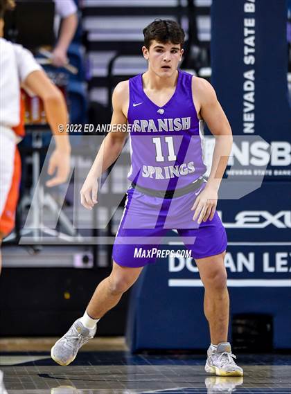 Thumbnail 2 in Bishop Gorman vs. Spanish Springs (NIAA State 5A Semifinal) photogallery.