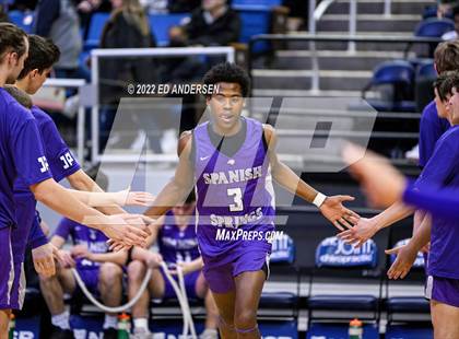 Thumbnail 2 in Bishop Gorman vs. Spanish Springs (NIAA State 5A Semifinal) photogallery.