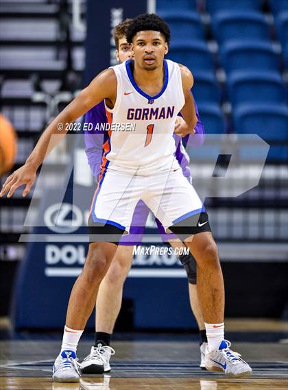 Thumbnail 2 in Bishop Gorman vs. Spanish Springs (NIAA State 5A Semifinal) photogallery.