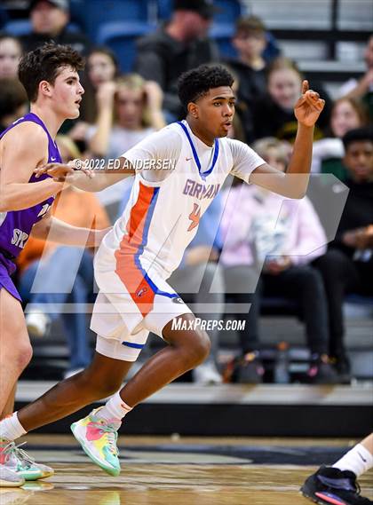 Thumbnail 2 in Bishop Gorman vs. Spanish Springs (NIAA State 5A Semifinal) photogallery.
