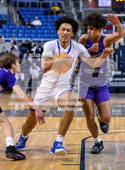 Thumbnail 1 in Bishop Gorman vs. Spanish Springs (NIAA State 5A Semifinal) photogallery.