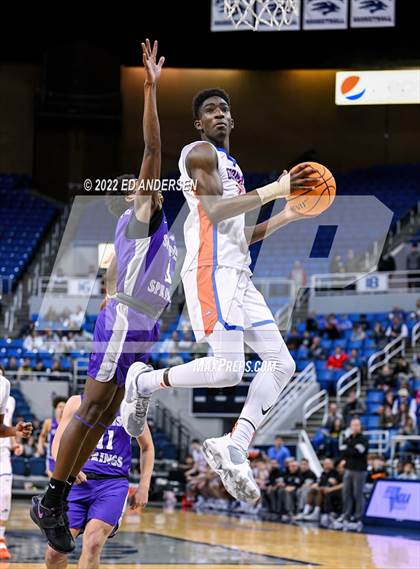 Thumbnail 2 in Bishop Gorman vs. Spanish Springs (NIAA State 5A Semifinal) photogallery.