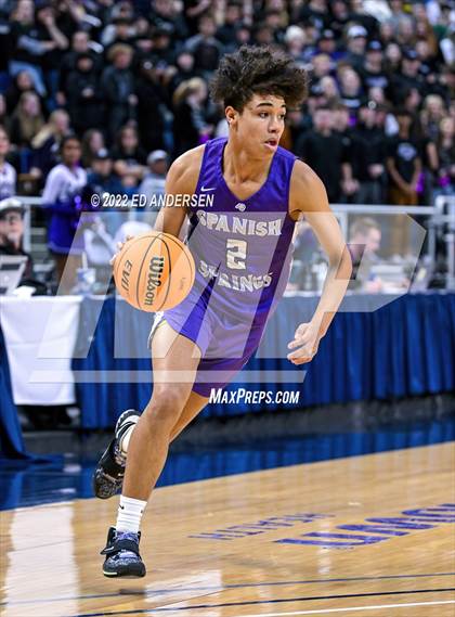 Thumbnail 3 in Bishop Gorman vs. Spanish Springs (NIAA State 5A Semifinal) photogallery.