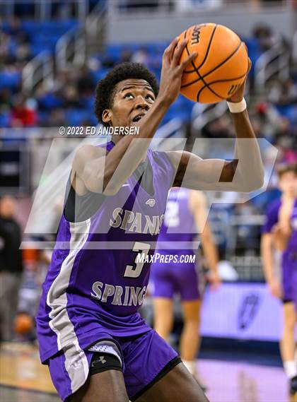 Thumbnail 1 in Bishop Gorman vs. Spanish Springs (NIAA State 5A Semifinal) photogallery.