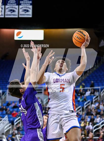 Thumbnail 2 in Bishop Gorman vs. Spanish Springs (NIAA State 5A Semifinal) photogallery.